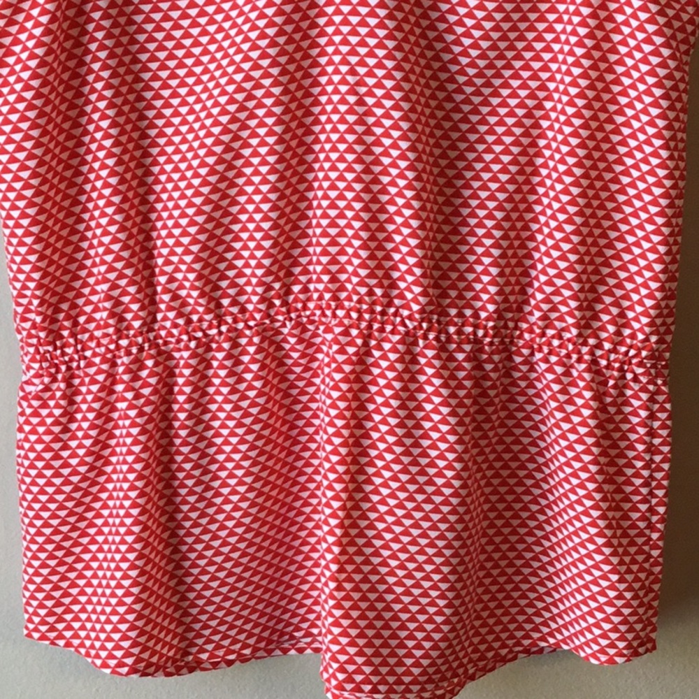 Banana Republic Red & White Triangle Tank Top, S - Picture 6 of 8